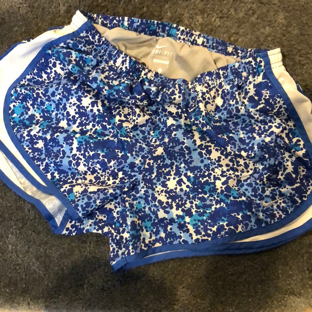 Nike DRI-FIT Running shorts and sport top.
